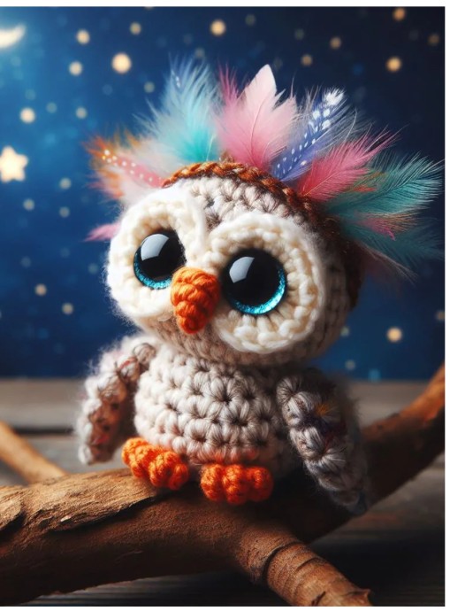 Crochet Adorable Owl