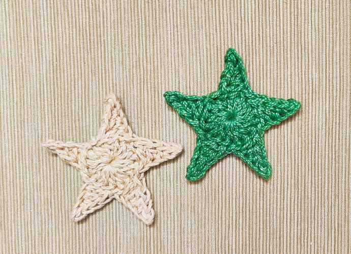 Easiest and Fastest Five Pointed Crochet Star