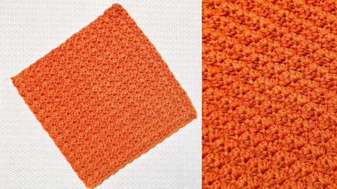 Simple Crochet Sedge Washcloth Part of Washcloth of the Month CAL